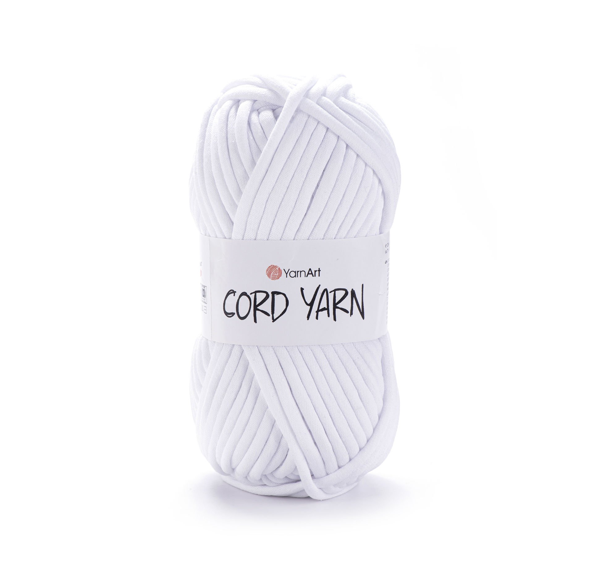 YARNART CORD YARN - AKSESUAR EL ÖRGÜ İPİ BEYAZ - 751