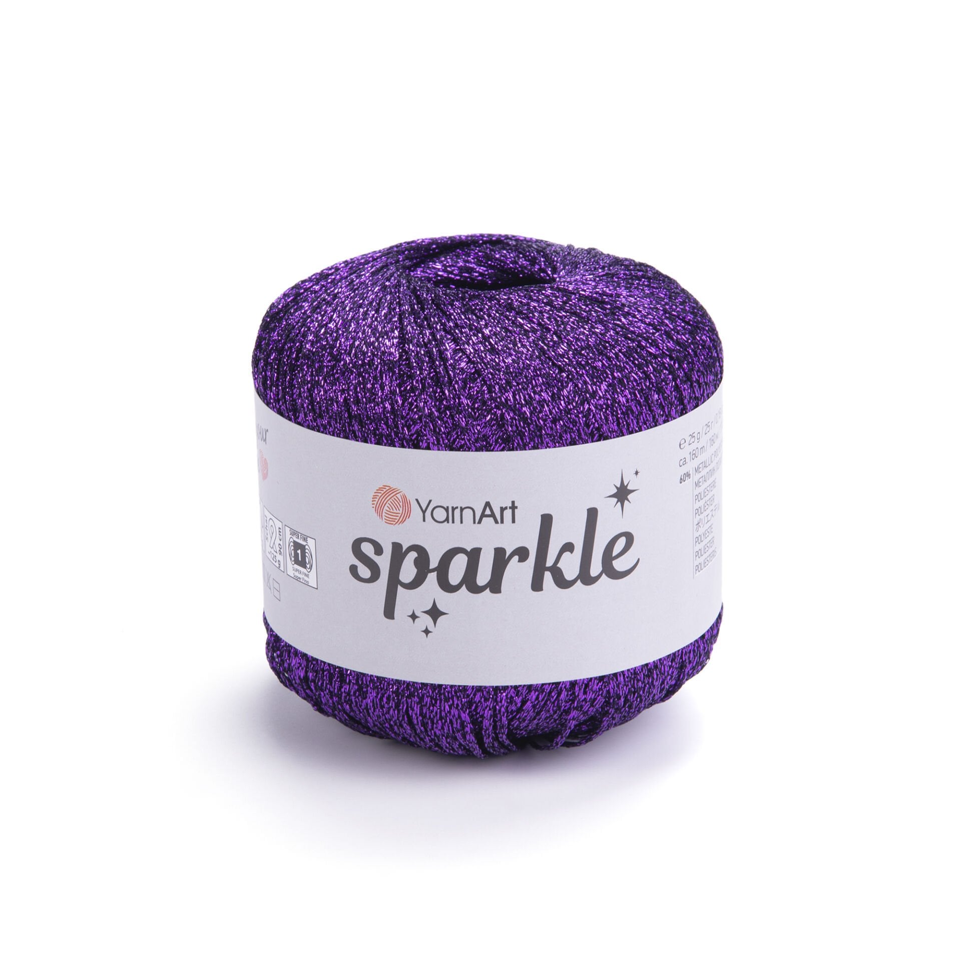 YARNART SPARKLE - ÖRGÜ İPİ MOR - 1342
