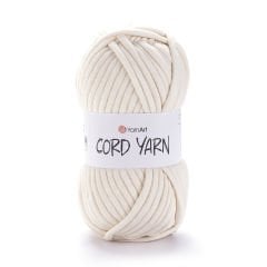 YARNART CORD YARN - AKSESUAR EL ÖRGÜ İPİ KIRIK BEYAZ - 752