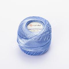 YARNART TULIP - IŞILTILI DANTEL İPİ MAVİ - 464