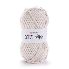 YARNART CORD YARN - AKSESUAR EL ÖRGÜ İPİ KREM - 753