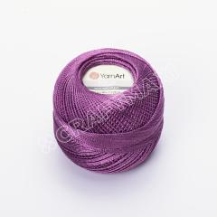 YARNART TULIP - IŞILTILI DANTEL İPİ MÜRDÜM - 467