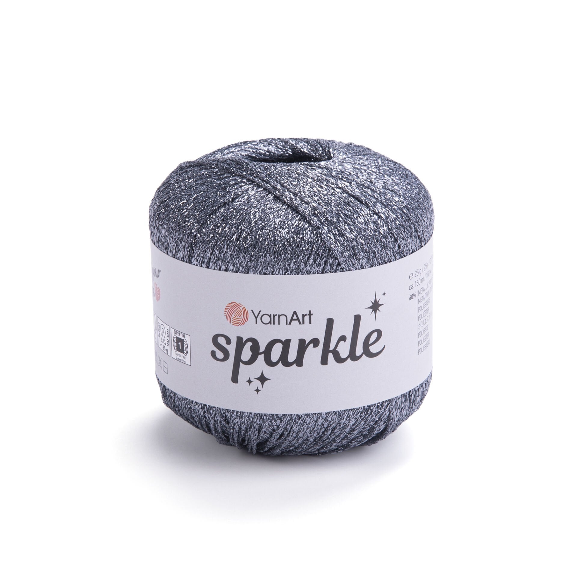 YARNART SPARKLE - ÖRGÜ İPİ GRİ - 1357