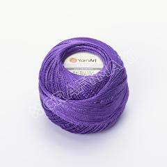 YARNART TULIP - IŞILTILI DANTEL İPİ MOR - 478
