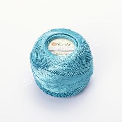 YARNART TULIP - IŞILTILI DANTEL İPİ TURKUAZ - 480