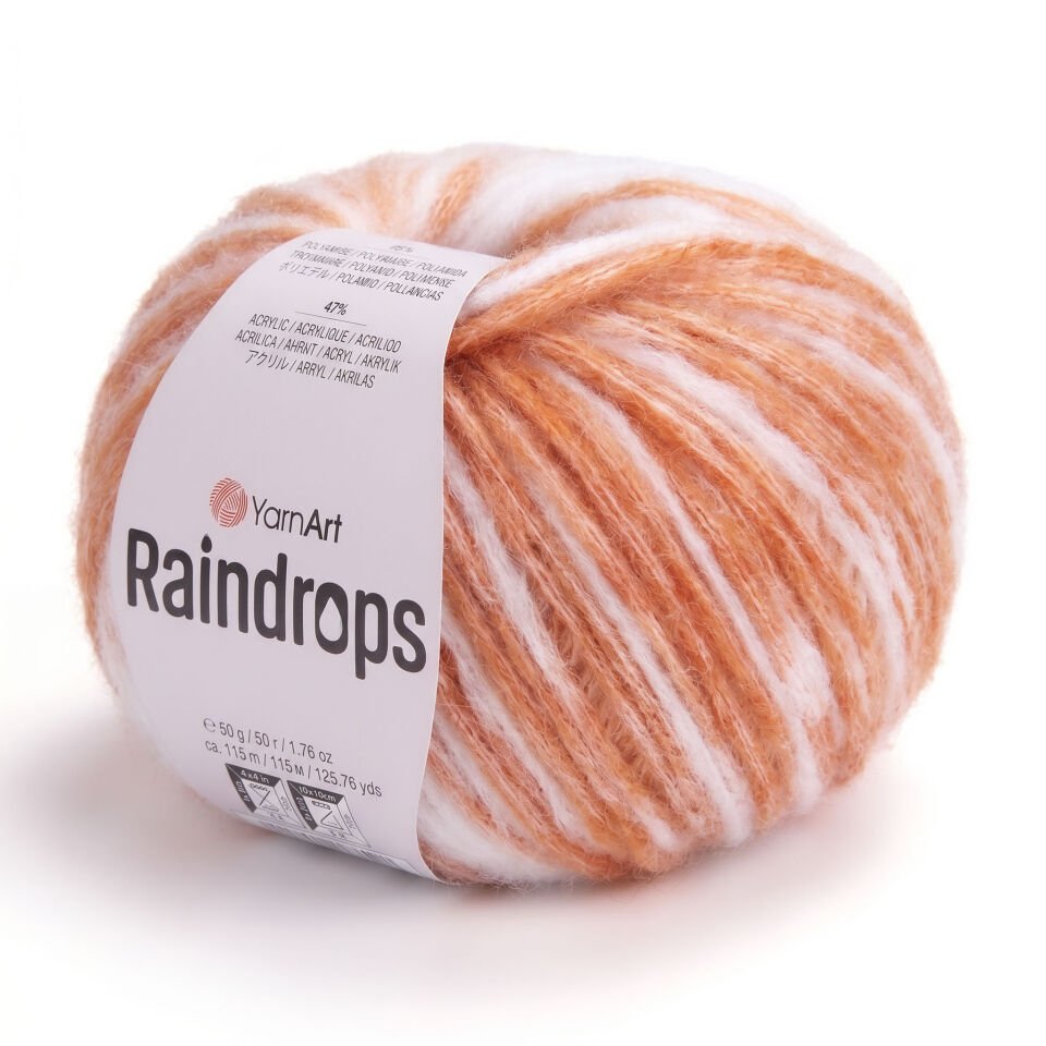 YARNART RAINDROPS - EBRULİ EL ÖRGÜ İPİ EBRULİ - 2903
