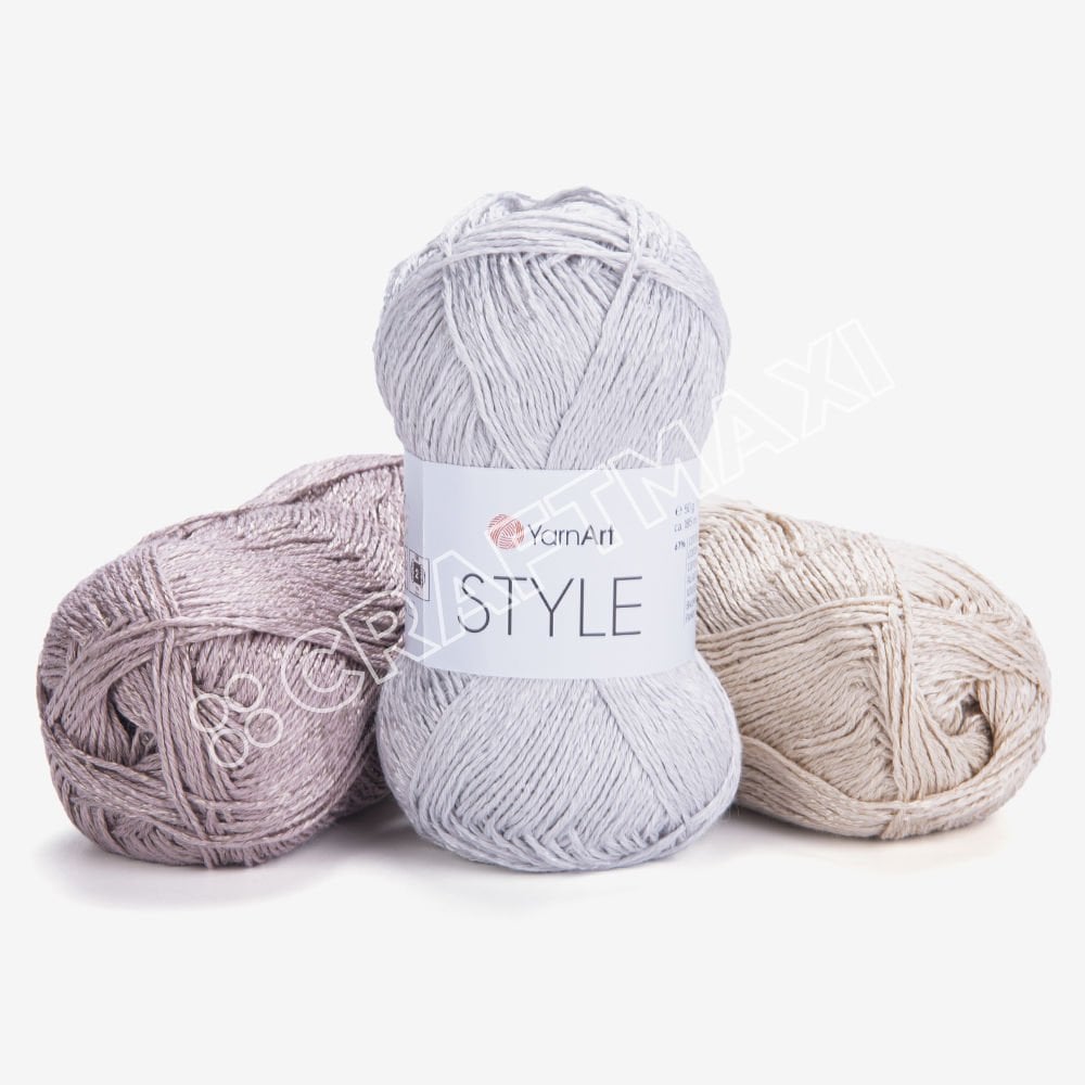 YARNART STYLE - PARLAK EL ÖRGÜ İPİ