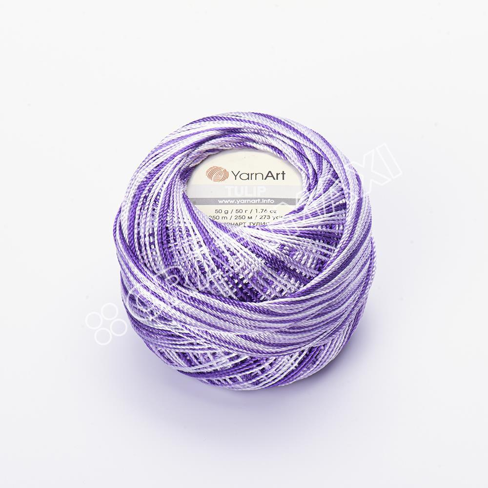 YARNART TULIP - EBRULİ, IŞILTILI DANTEL İPİ EBRULİ - 447