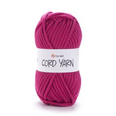 YARNART CORD YARN - AKSESUAR EL ÖRGÜ İPİ FUŞYA - 771