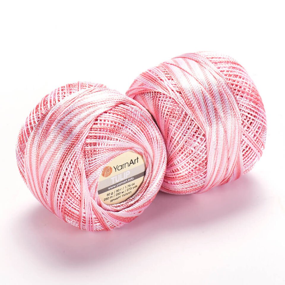 YARNART TULIP - EBRULİ, IŞILTILI DANTEL İPİ EBRULİ - 457