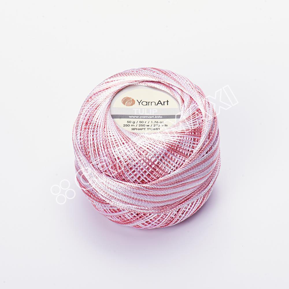 YARNART TULIP - EBRULİ, IŞILTILI DANTEL İPİ EBRULİ - 457