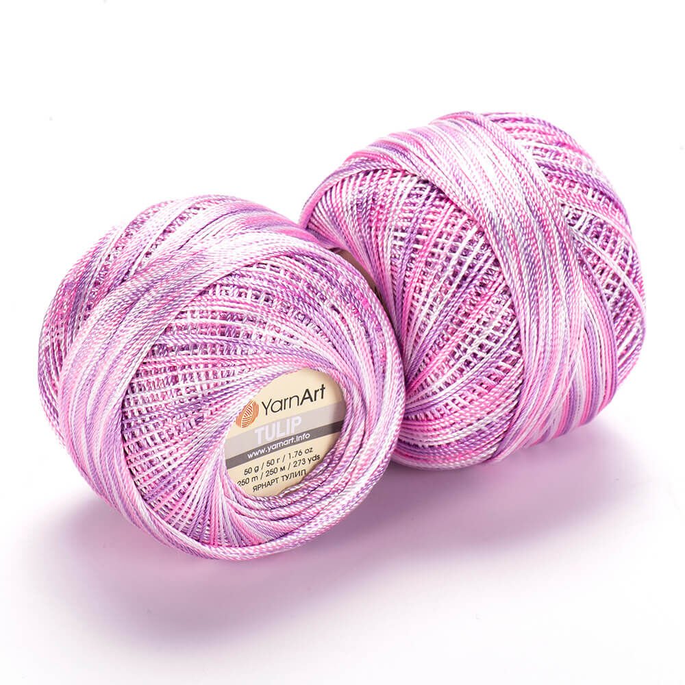 YARNART TULIP - EBRULİ, IŞILTILI DANTEL İPİ EBRULİ - 458