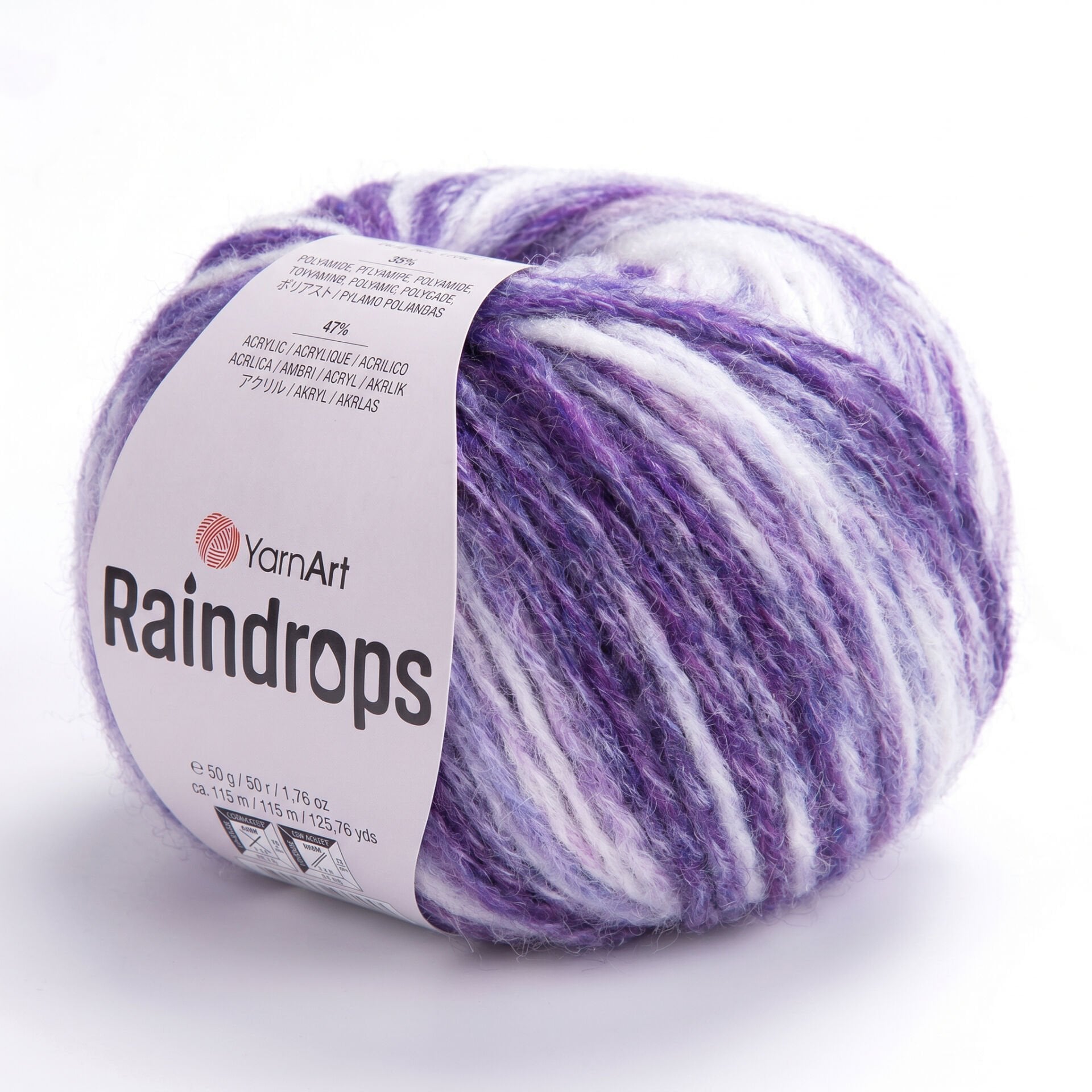 YARNART RAINDROPS - EBRULİ EL ÖRGÜ İPİ EBRULİ - 2914