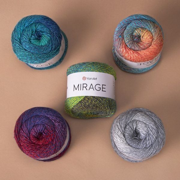 YARNART MIRAGE - EBRULİ ÖRGÜ İPİ EBRULİ - 5316