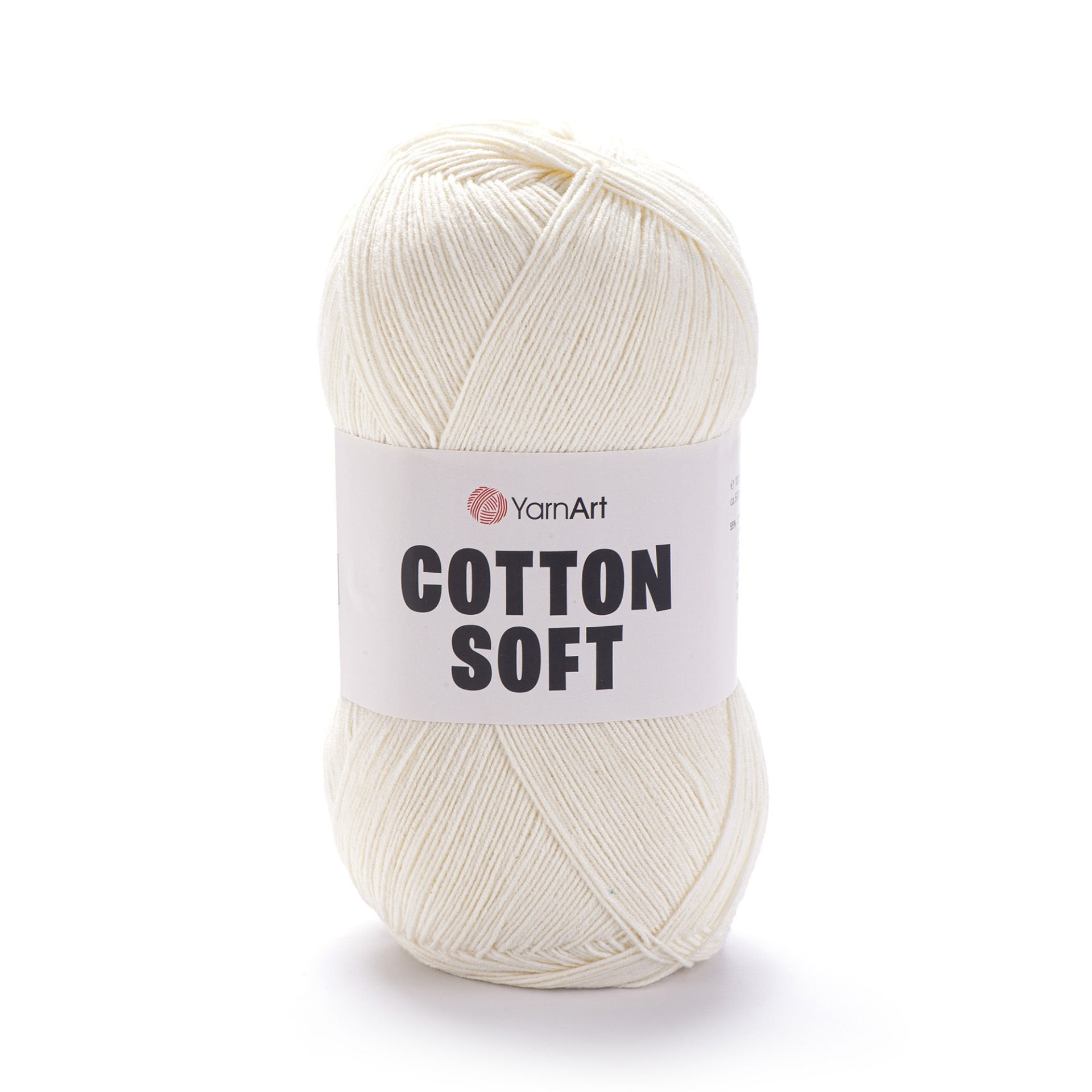 YARNART COTTON SOFT - EL ÖRGÜ İPİ KIRIK BEYAZ - 03