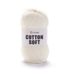 YARNART COTTON SOFT - EL ÖRGÜ İPİ KIRIK BEYAZ - 03