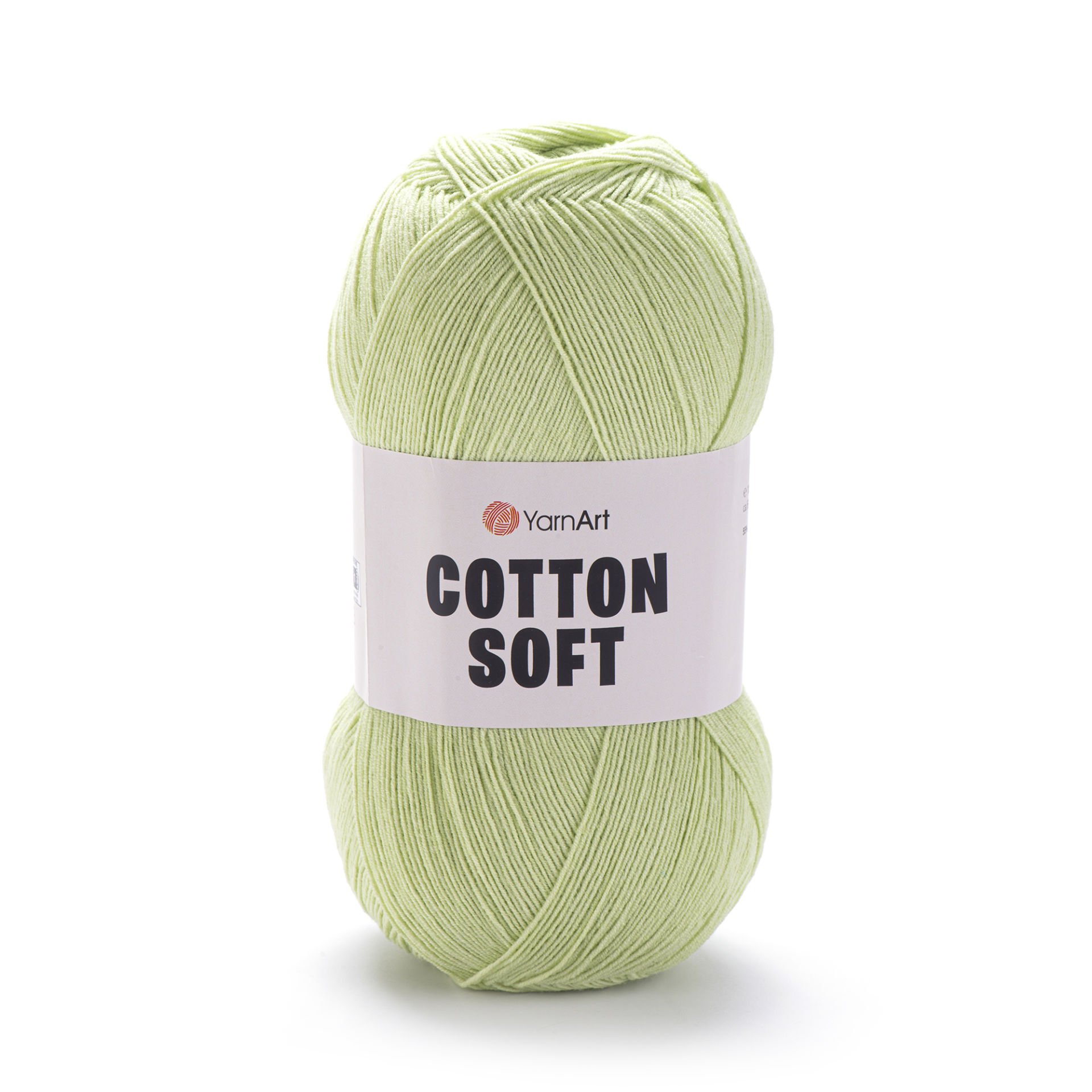 YARNART COTTON SOFT - EL ÖRGÜ İPİ FISTIK YEŞİLİ - 11