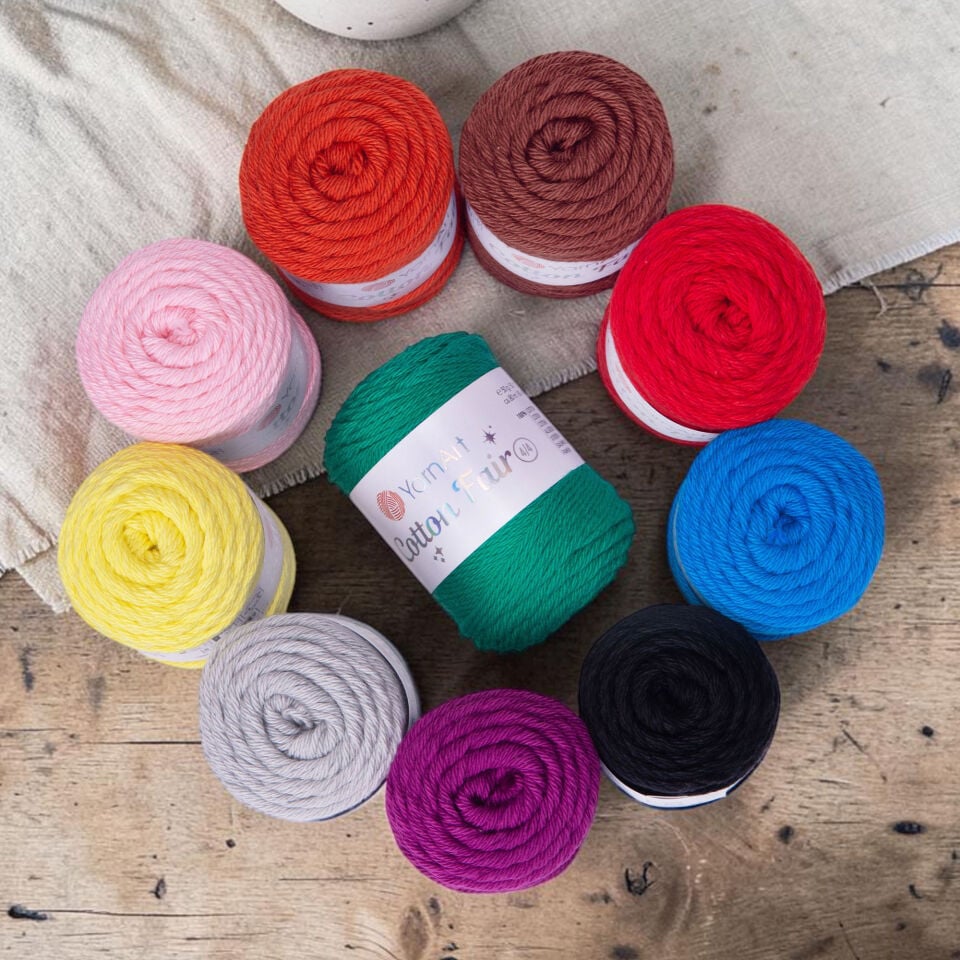 YARNART COTTON FAIR 4/4 - ÖRGÜ İPİ
