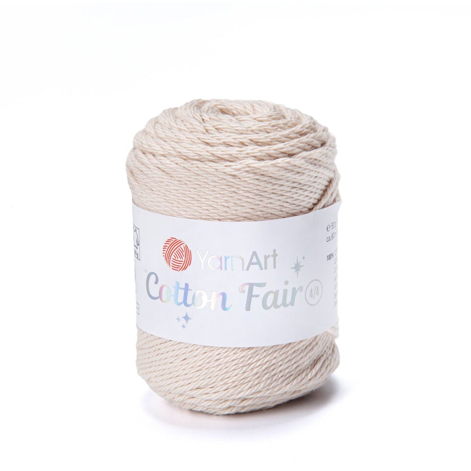 YARNART COTTON FAIR 4/4 - ÖRGÜ İPİ BEJ - 5511