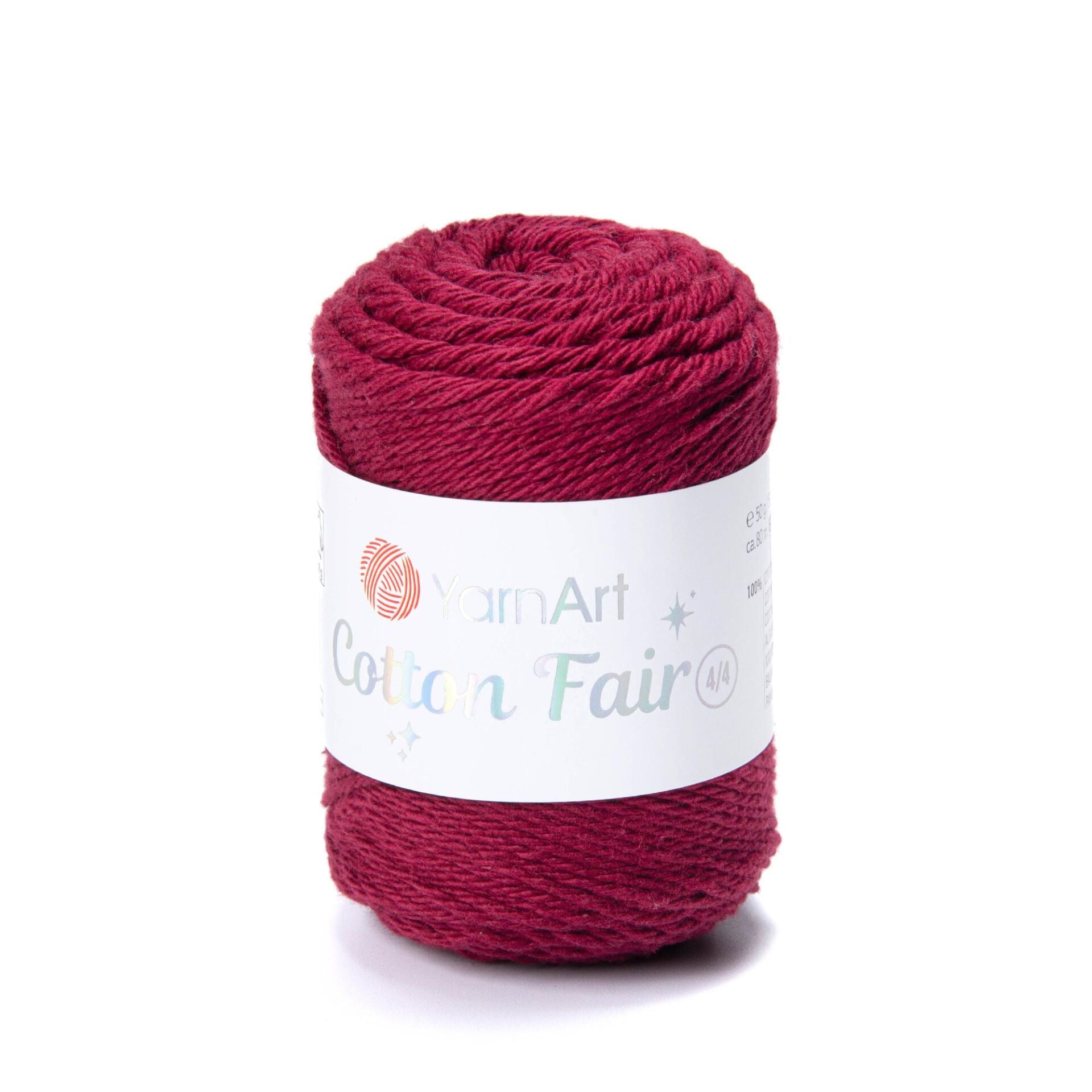 YARNART COTTON FAIR 4/4 - ÖRGÜ İPİ BORDO - 5546