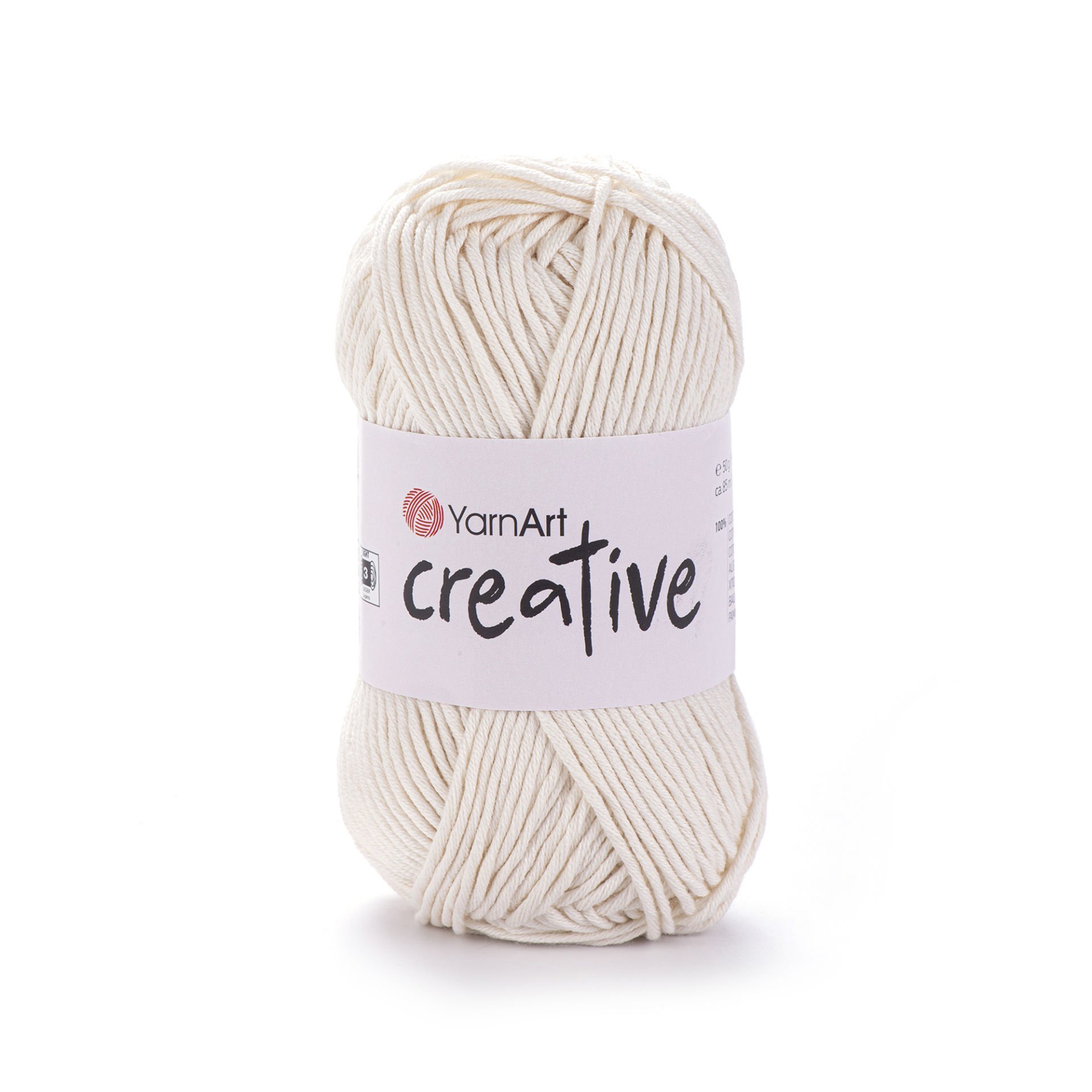 YARNART CREATIVE - EL ÖRGÜ İPİ KIRIK BEYAZ - 222