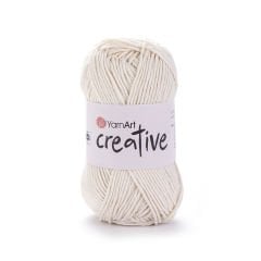 YARNART CREATIVE - EL ÖRGÜ İPİ KIRIK BEYAZ - 222