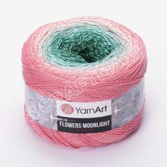 YARNART FLOWERS MOONLIGHT - SİMLİ, EBRULİ EL ÖRGÜ İPİ EBRULİ - 3292