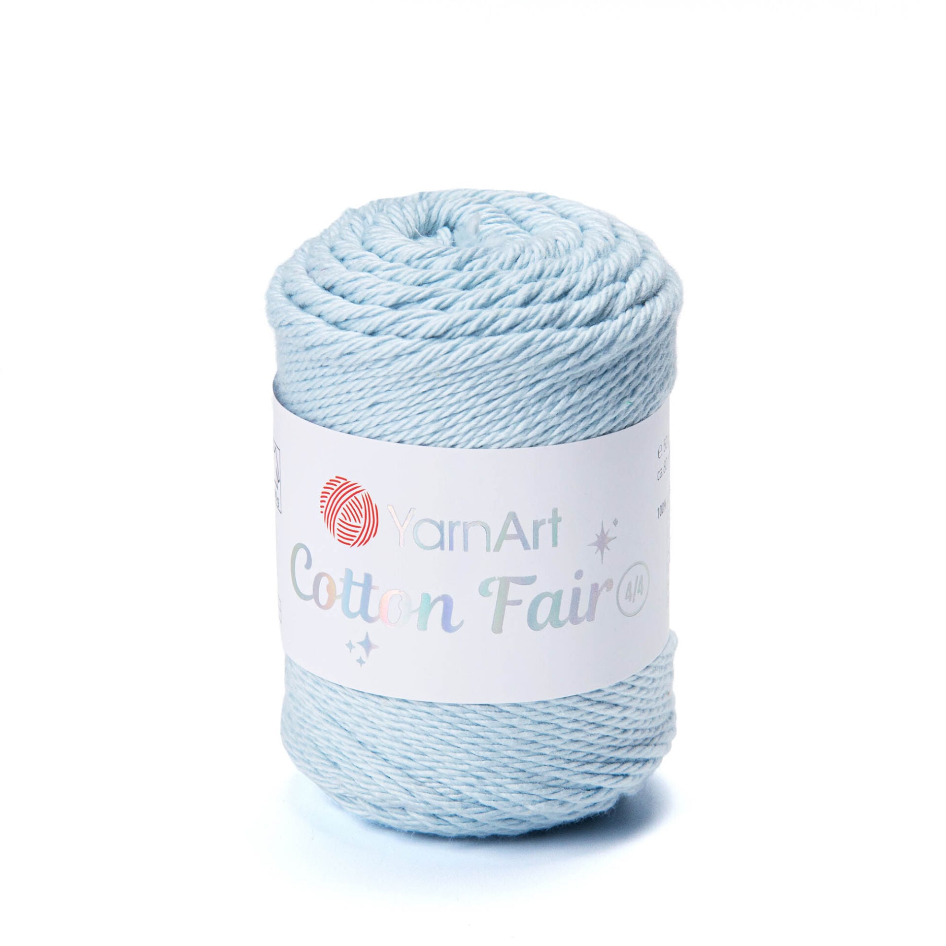 YARNART COTTON FAIR 4/4 - ÖRGÜ İPİ BUZ MAVİSİ - 5588