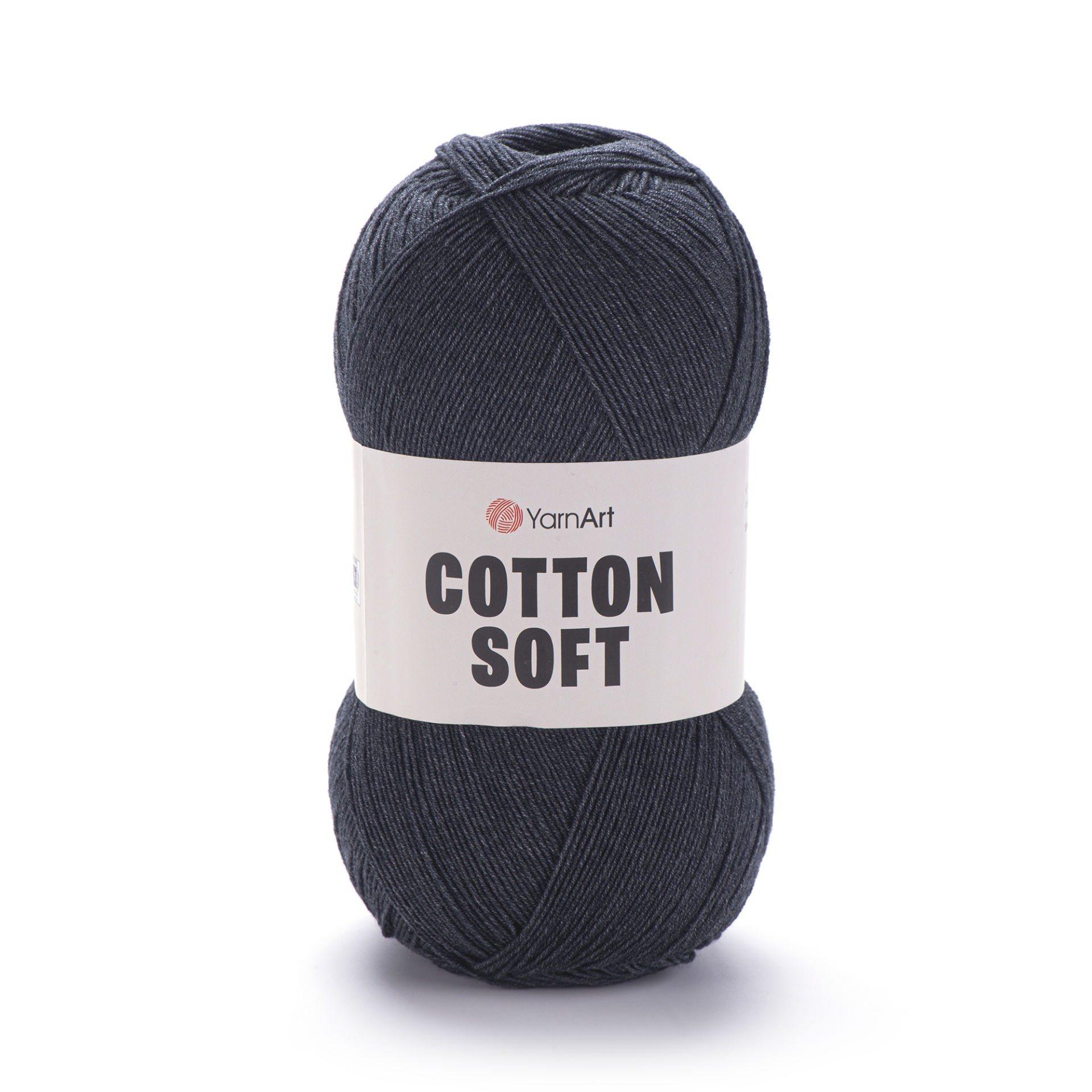 YARNART COTTON SOFT - EL ÖRGÜ İPİ ANTRASİT - 28