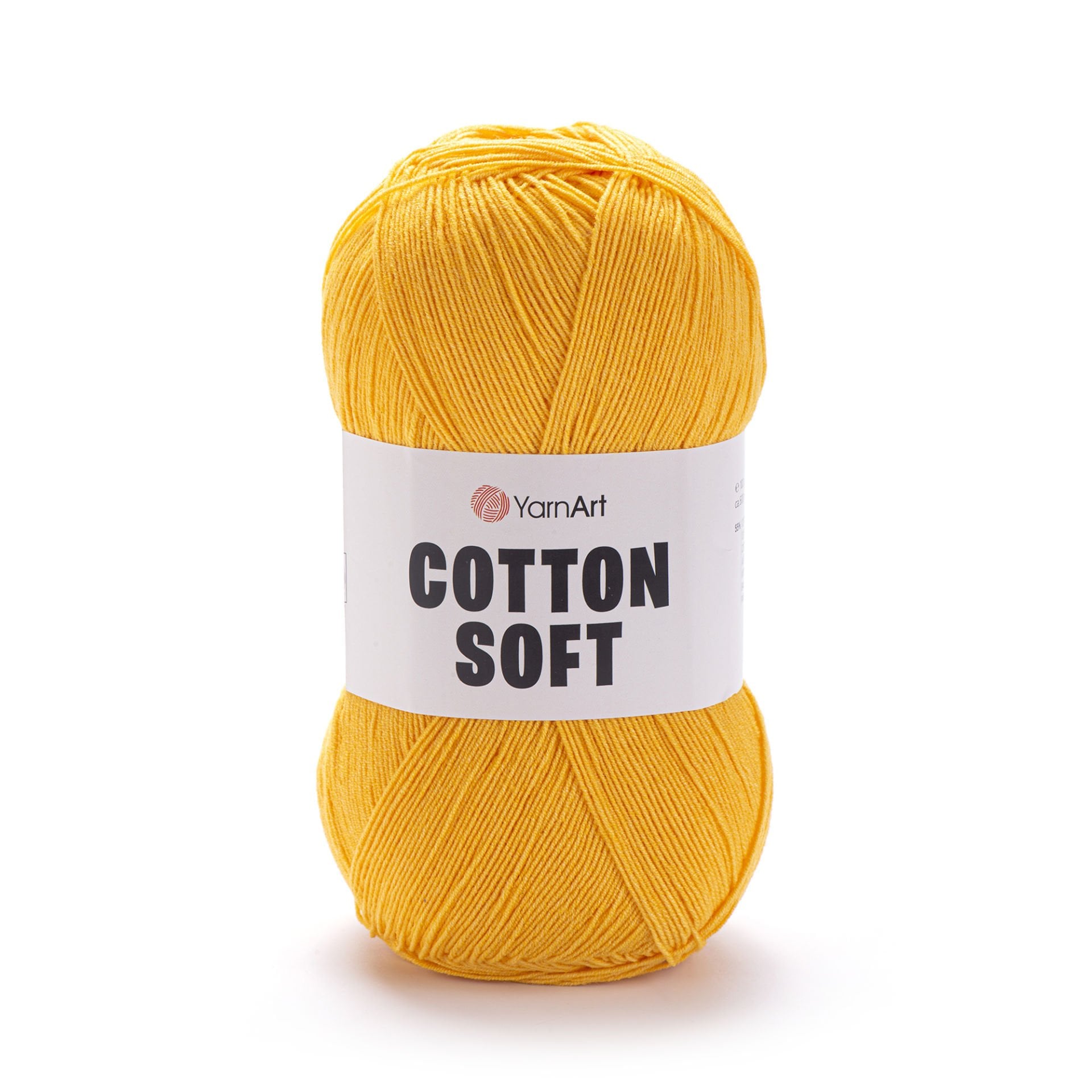 YARNART COTTON SOFT - EL ÖRGÜ İPİ KOYU SARI - 35