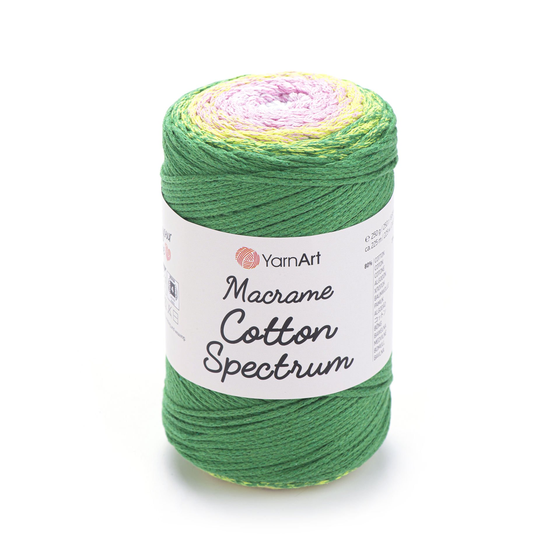 YARNART MACRAME COTTON SPECTRUM - MAKROME EL ÖRGÜ İPİ EBRULİ - 1309