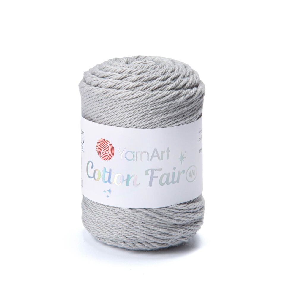 YARNART COTTON FAIR 4/4 - ÖRGÜ İPİ GRİ - 5590