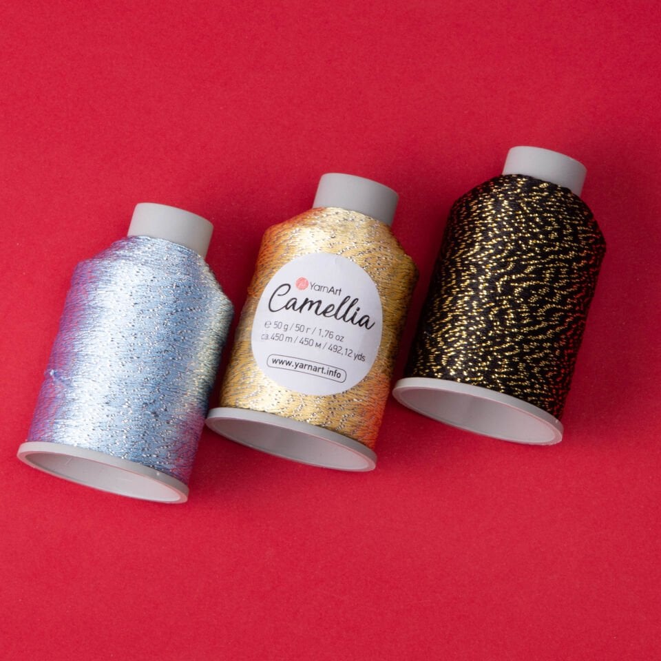 YARNART CAMELLIA NEW - DANTEL İPİ