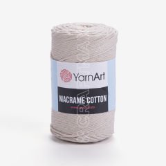 YARNART MACRAME COTTON - MAKROME EL ÖRGÜ İPİ KREM - 753