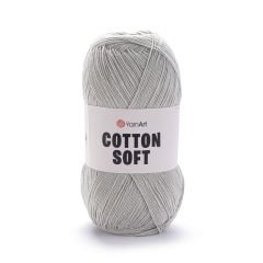 YARNART COTTON SOFT - EL ÖRGÜ İPİ AÇIK GRİ - 49