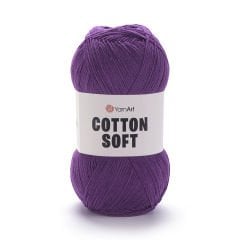YARNART COTTON SOFT - EL ÖRGÜ İPİ MOR - 50