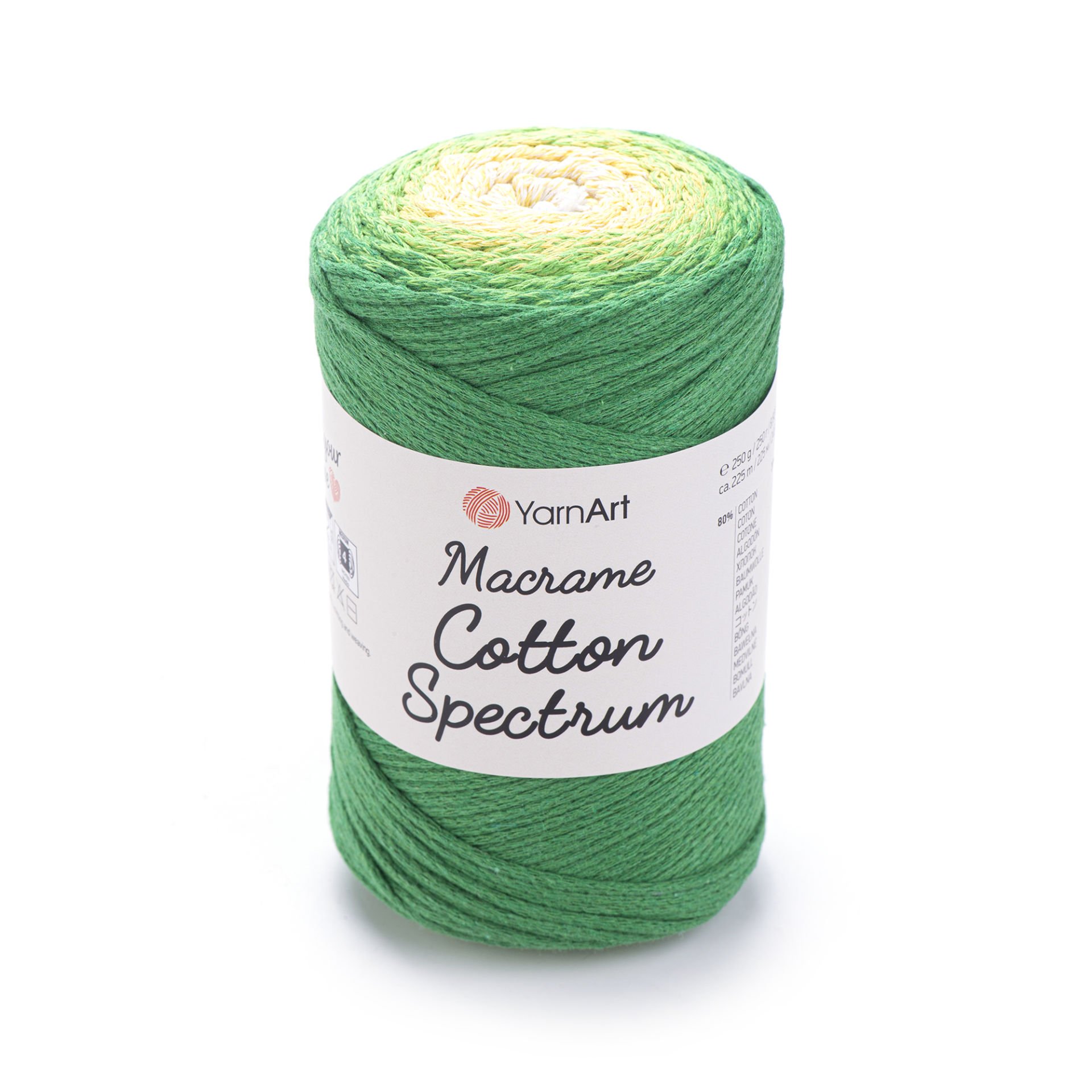 YARNART MACRAME COTTON SPECTRUM - MAKROME EL ÖRGÜ İPİ EBRULİ - 1313