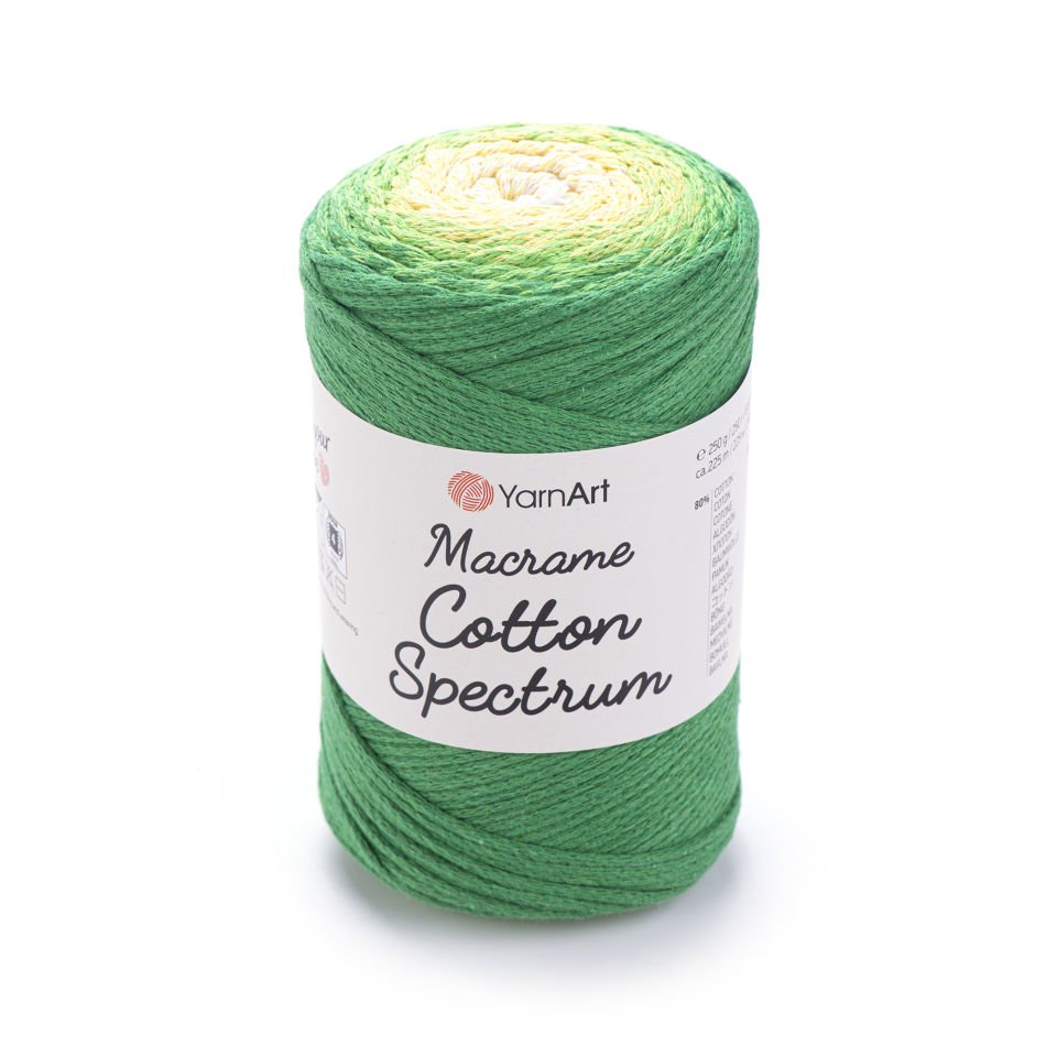 YARNART MACRAME COTTON SPECTRUM - MAKROME EL ÖRGÜ İPİ EBRULİ - 1313