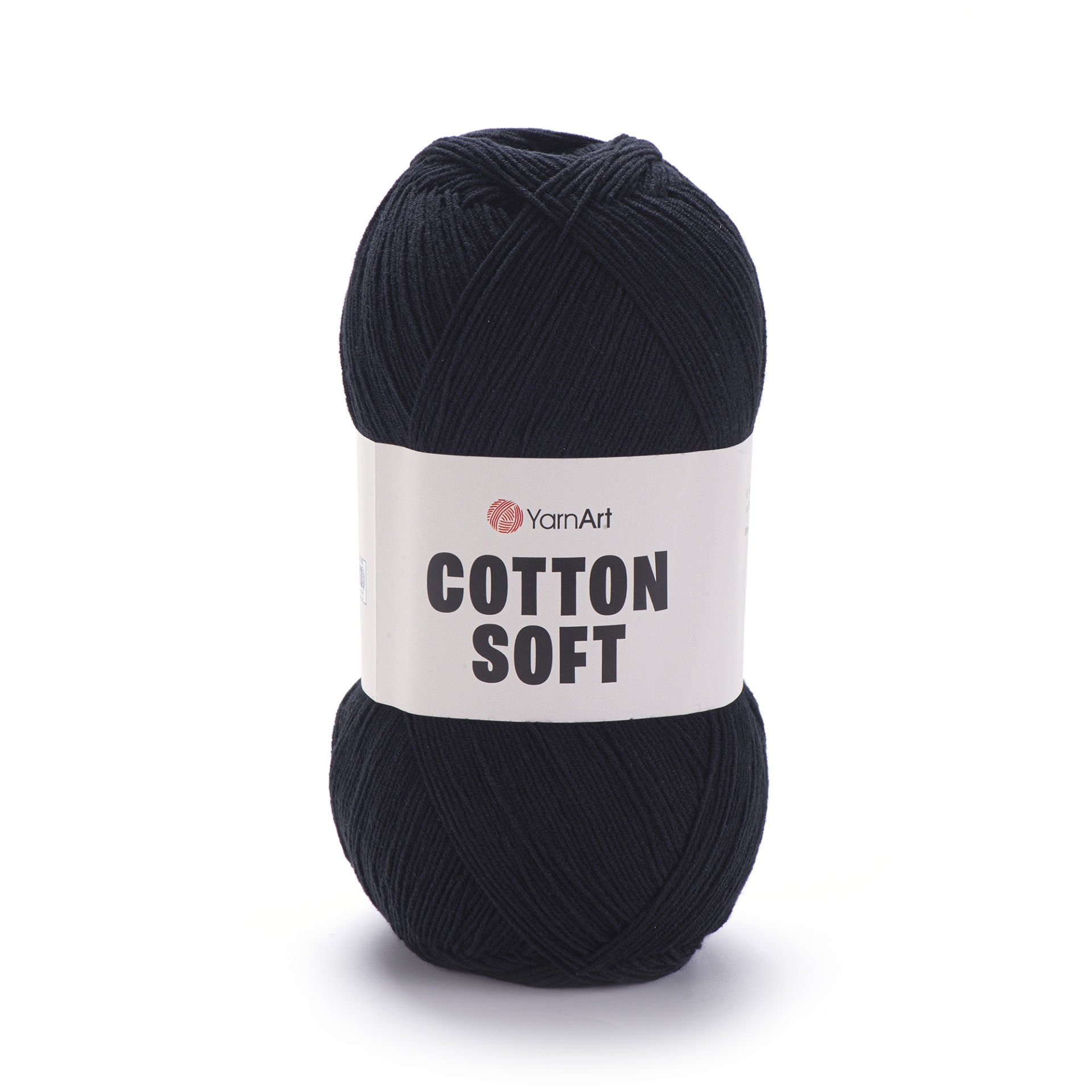 YARNART COTTON SOFT - EL ÖRGÜ İPİ SİYAH - 53
