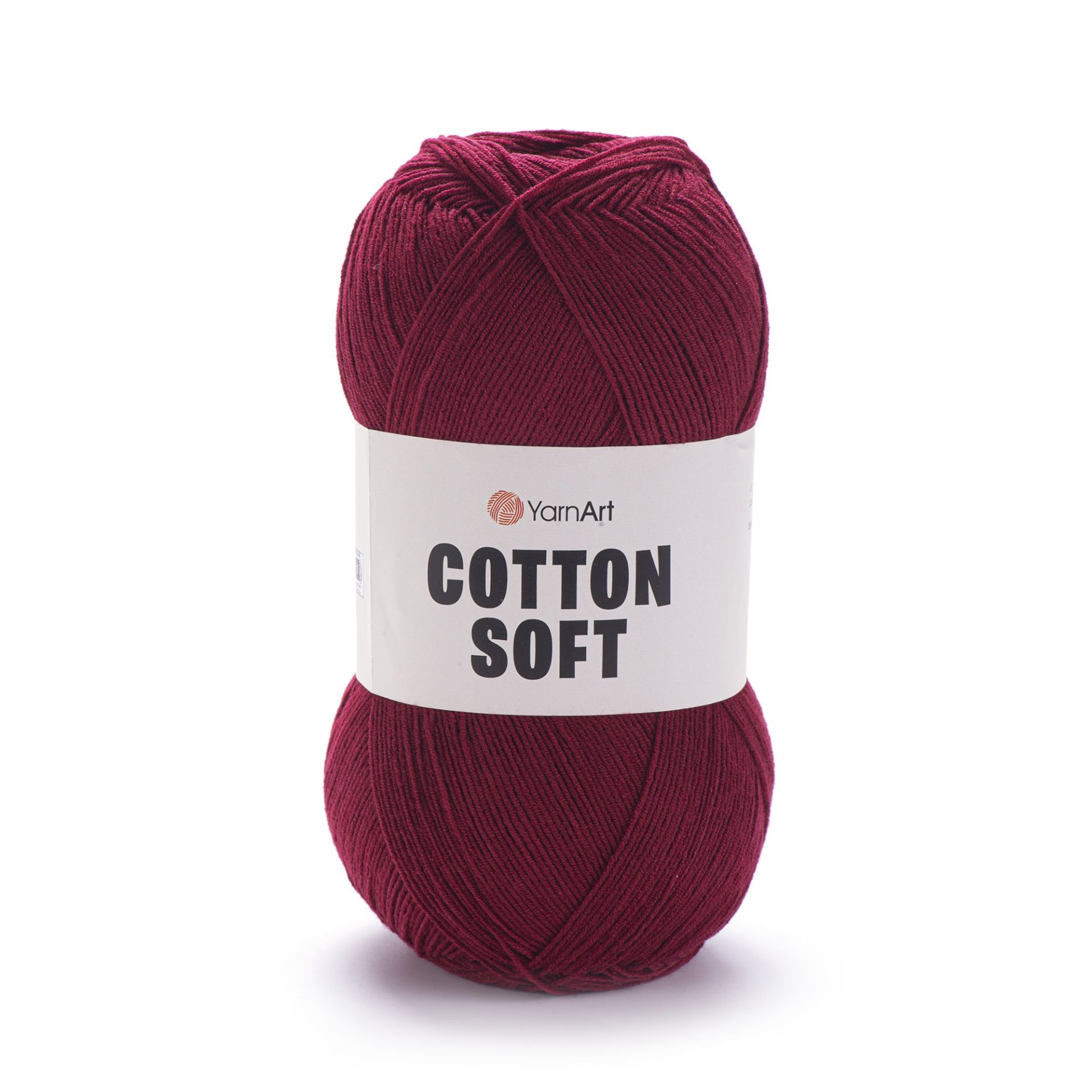 YARNART COTTON SOFT - EL ÖRGÜ İPİ BORDO - 66