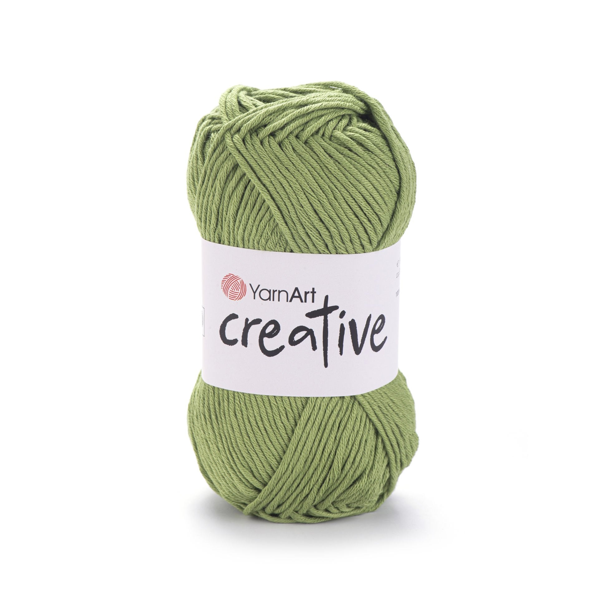 YARNART CREATIVE - EL ÖRGÜ İPİ ZEYTİN YEŞİLİ - 235