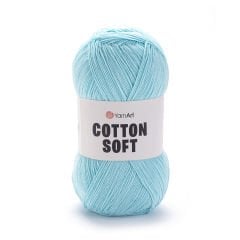 YARNART COTTON SOFT - EL ÖRGÜ İPİ SU YEŞİLİ - 76