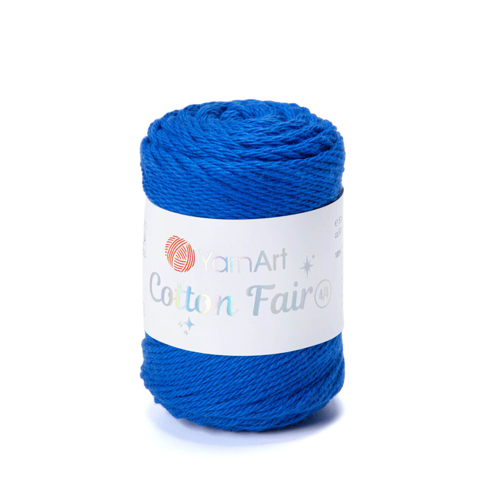 YARNART COTTON FAIR 4/4 - ÖRGÜ İPİ MAVİ - 5572