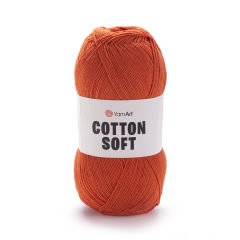 YARNART COTTON SOFT - EL ÖRGÜ İPİ TURUNCU - 85