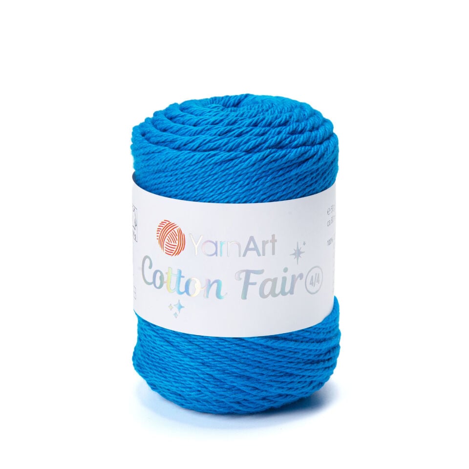 YARNART COTTON FAIR 4/4 - ÖRGÜ İPİ MAVİ - 5574