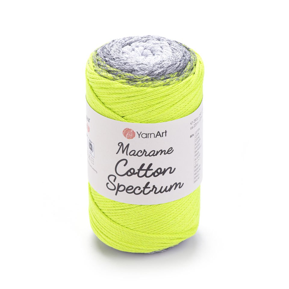 YARNART MACRAME COTTON SPECTRUM - MAKROME EL ÖRGÜ İPİ EBRULİ - 1326