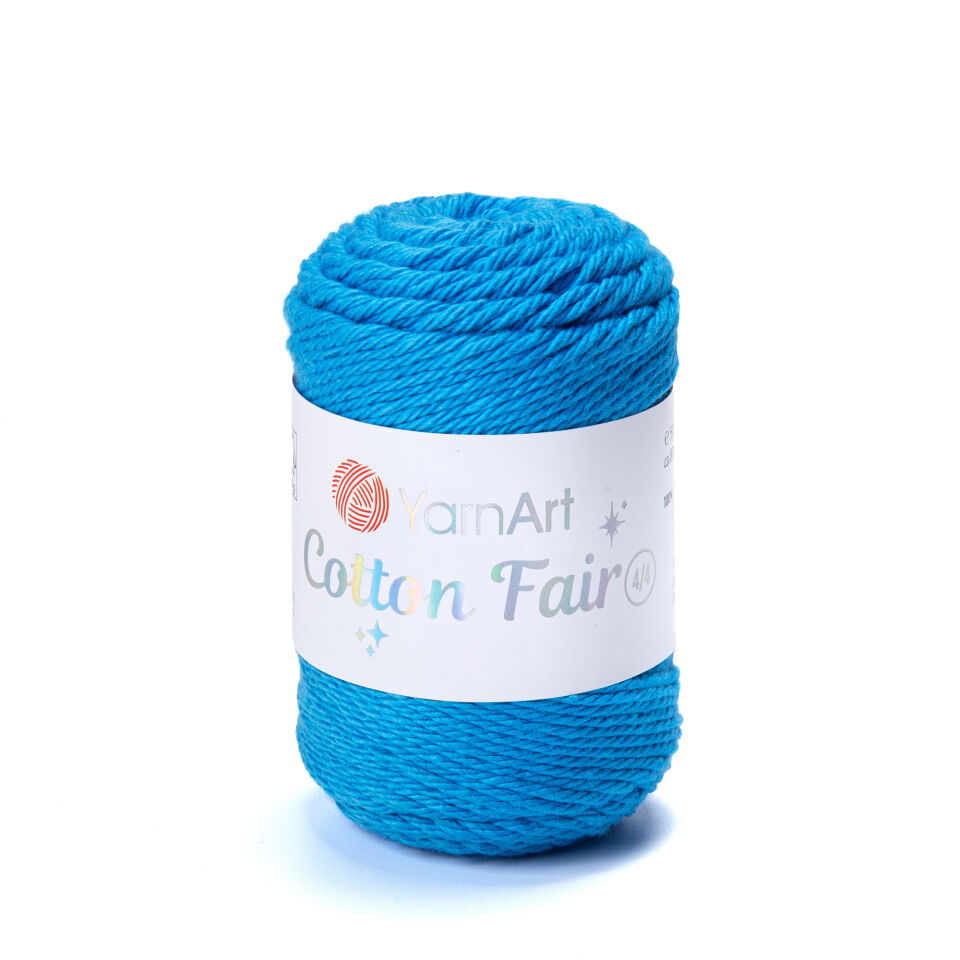 YARNART COTTON FAIR 4/4 - ÖRGÜ İPİ MAVİ - 5578