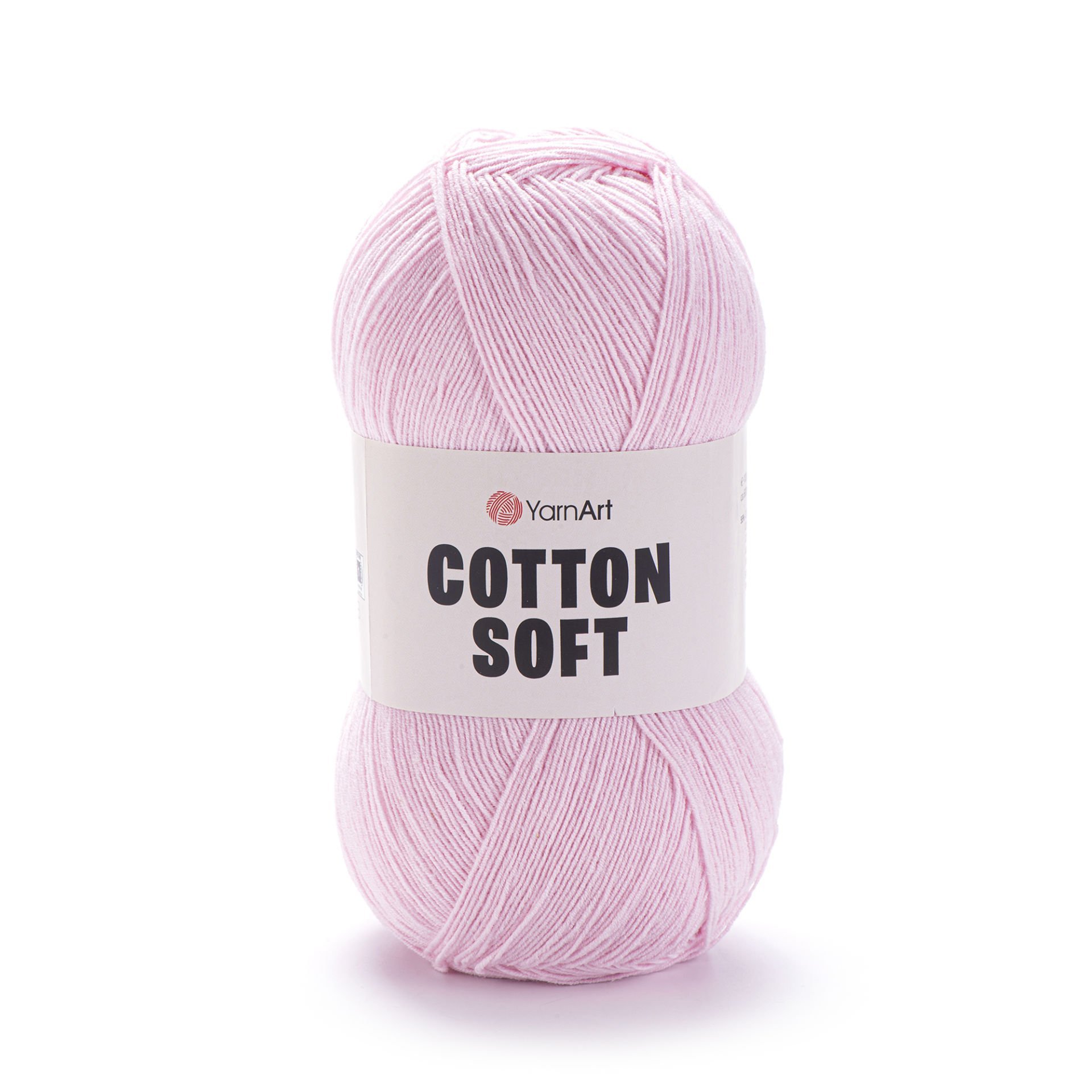 YARNART COTTON SOFT - EL ÖRGÜ İPİ TOZ PEMBE - 74