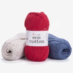 YARNART ECO COTTON - EL ÖRGÜ İPİ