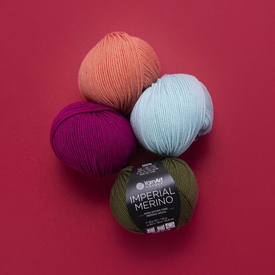 YARNART IMPERIAL MERINO - EL ÖRGÜ İPİ